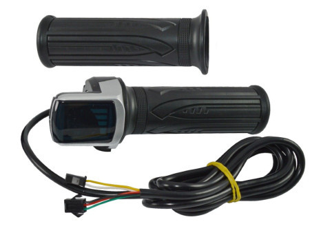 Ručica "gasa" za elektro bicikl - sa indikatorom baterije (dakota) ( 331308 )