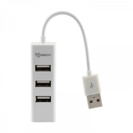 S BOX H 204 USB 4 Portni HUB W