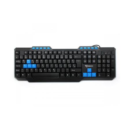 S BOX K 15 Black/Blue USB Tastatura