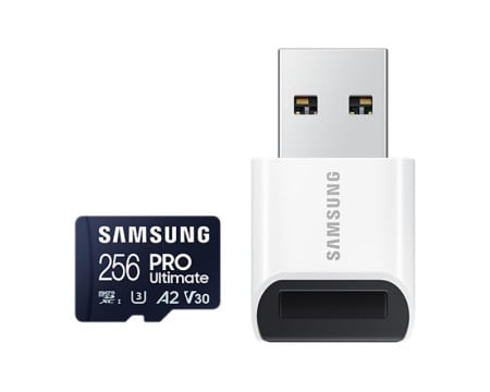 Samsung MB-MY256SB PRO Ultimate MicroSDXC 256GB U3 + USB reader Memorijska kartica