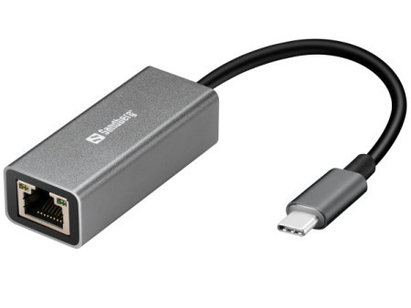 Sandberg adapter USB C-LAN 10/100/1000Mbps 136-04