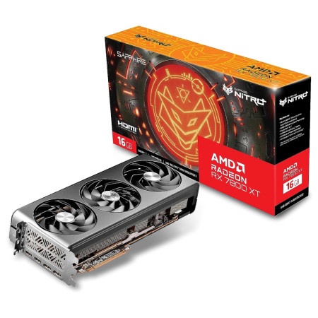 Sapphire nitro+ AMD Radeon RX 7800 XT gaming OC 16GB GDDR6 ( 11330-01-20G )