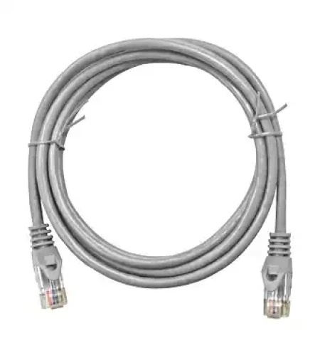 Schrack RJ45 Cat5e U/UTP,PVC sivi 2m Patch kabl