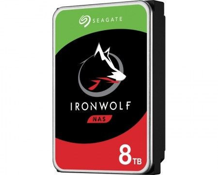Seagate 8TB 3.5&quot; SATA III 256MB 7.200rpm ST8000VN004 IronWolf - Img 1