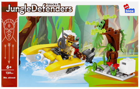Set kocki za konstrukciju Jungle Defenders 130pcs ( 831122-P )