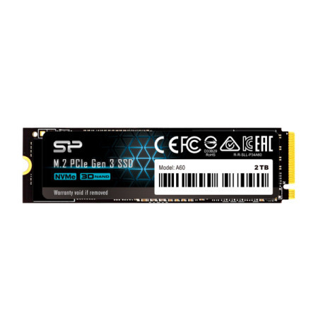 SiliconPower SSD M.2 NVMe 1TB A60 Gen.3 SP001TBP34A60M28