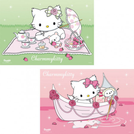Slagalica 2x24 - Hello Kitty ( 01-090495 ) - Img 1