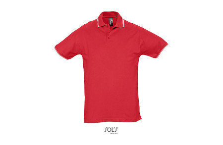 SOL&#039;S Practice muška polo majica sa kratkim rukavima Crvena S ( 311.365.20.S ) - Img 1