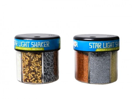 Star light, šljokice, puder-konfete, miks ( 137858 ) - Img 1