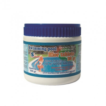 Swimming pool hlor tablete 20gr (pakovanje 25 tableta) ( 028626 )
