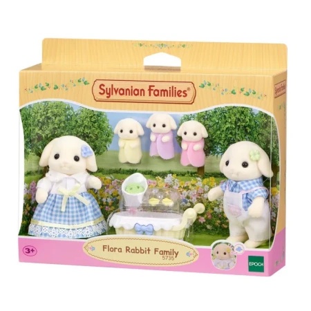 Sylvanian porodica cvetnih zecica ( EC5735 )