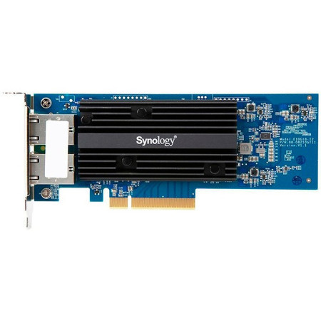 Synology dual-port, high-speed 10GBASE-T add-in card for Synology NAS ( E10G18-T2 ) - Img 1