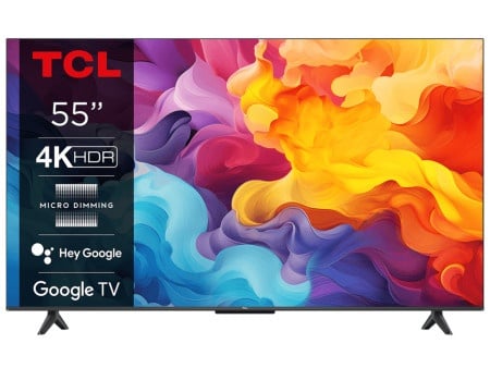 TCL 55V6B/ LED/ 55"/ 4K HDR/ 60Hz/ Google TV/ crni Televizor ( 55V6B )