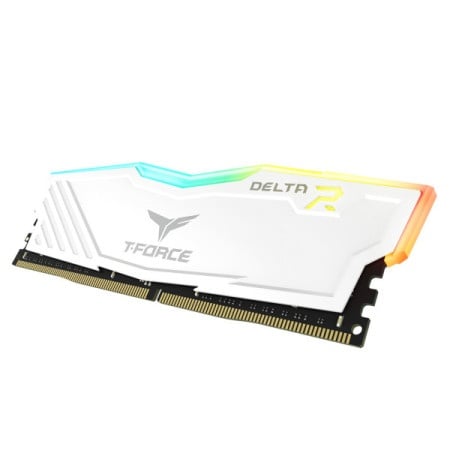 Teamgroup delta rgb 3600mhz cl18 tf4d48g3600hc18j01 white RAM DDR4 8GB