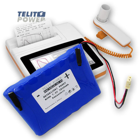 TelitPower baterija NiMH 7.2V 3800mAh za spirometar Spirolab 3 ( P-0199 )