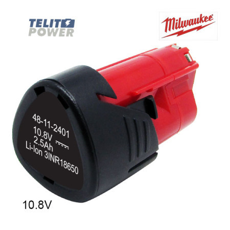 TelitPower baterija za ručni alat Milwaukee M12 Li-Ion 10.8V 2500mAh ( P-1625 )