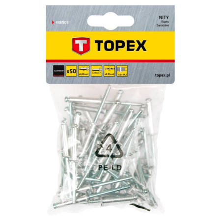 Topex pop nitne 4,8x28mm 50kom ( 43E509 )