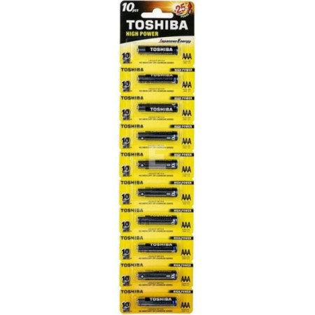 Toshiba high power alkalna baterija lr03 bp 10/1 ( 1100015091 )
