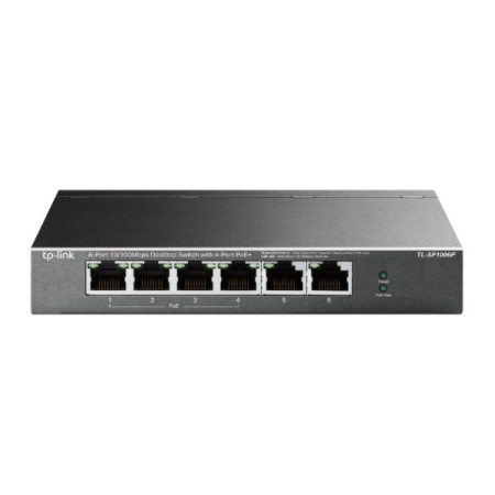 TP-Link TL-SF1006P LAN Switch 6-port 10/100 4-Port PoE+