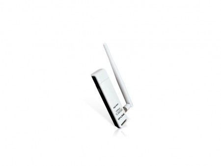 TP-Link TL-WN722NHigh Gain Wi-Fi USB Adapter, USB 2.0, 1x eksterna antena