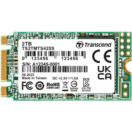 Transcend 2TB, M.2 2242 SSD, SATA3 B+M Key, TLC ( TS2TMTS425S )