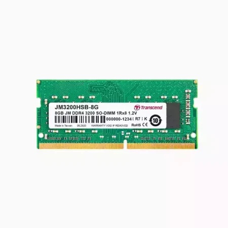 Transcend 8GB/SODIMM/DDR4/3200MHz/CL22/crna Memorija ( JM3200HSB-8G )