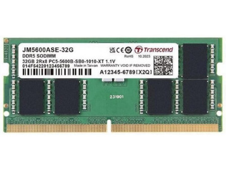 Transcend DDR5 32GB SO-DIMM 5600MT/s memorija ( JM5600ASE-32G )