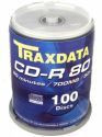 Traxdata MED CD-R 52x 700 MB cake 100 komada ( 0230445 ) - Img 1