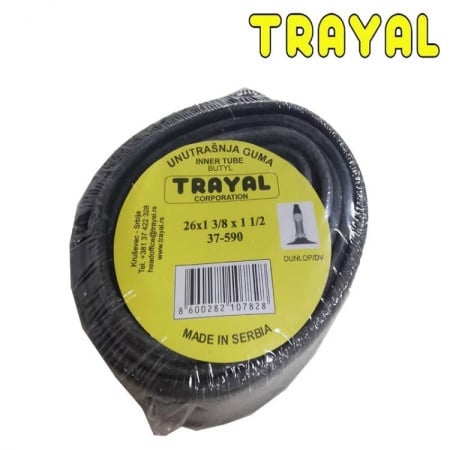 Trayal unutrašnja guma 26x1.3/8 d/v (37-590) (UGT0015)