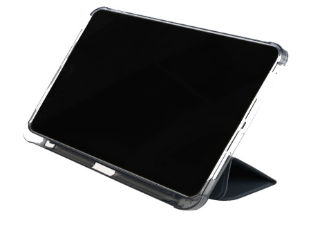 Tucano satin ipad air 11" m2 2024 black blue Futrola za Ipad ( IPDA11M2ST-BBK )