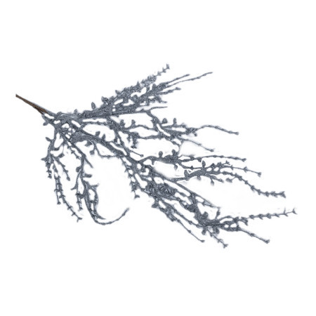 Twig, novogodišnja grana, srebrna, 68cm ( 780691 )