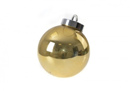 Twinkle, novogodišnja kugla, LED, zlatna, 20cm ( 765201 )