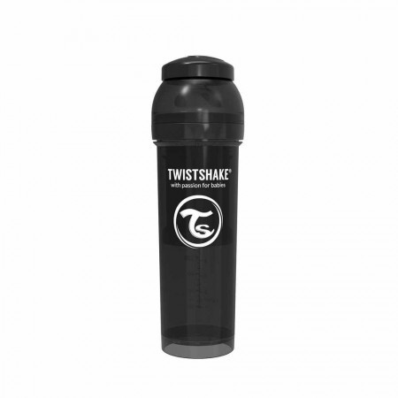 Twistshake flaŠica za bebe 330ml black ( TS78044 )