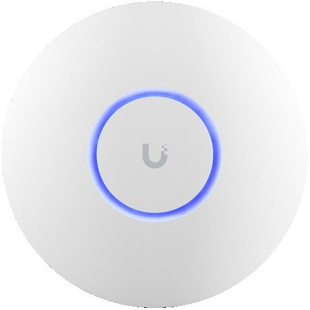 Ubiquiti U6+ access point. WiFi 6 model ( U6-PLUS )