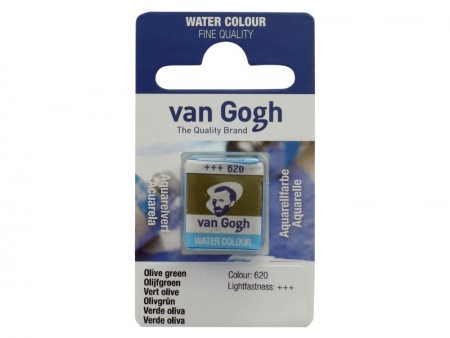 Van Gogh, akvarel boja u panu, olive green, 620, 13g ( 687620 ) - Img 1