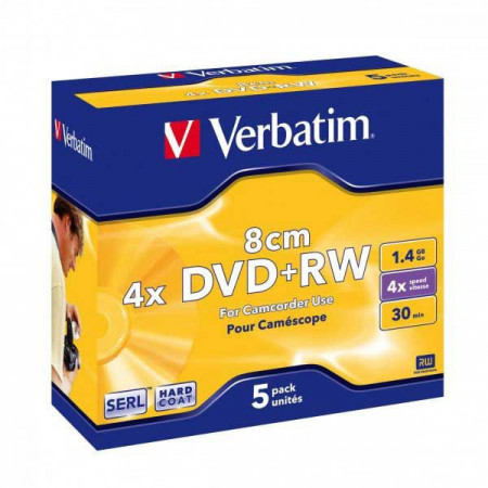 Verbatim DVD+RW 8CM 1.46GB 4X ( 43565/43564 ) - Img 1