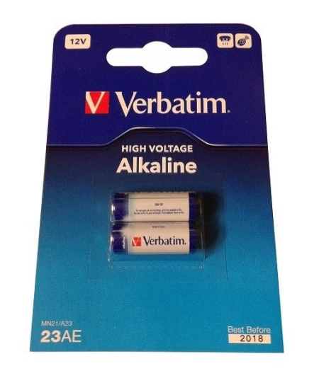 Verbatim MN21/A23 12V alkalne baterije 2 komada 49939 ( LR23AV/Z )