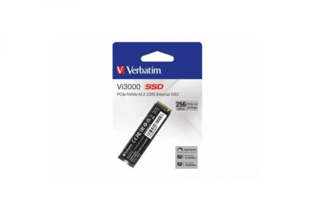 Verbatim Vi3000 PCIe NVMe M2 SSD 256GB (49373) - Img 1