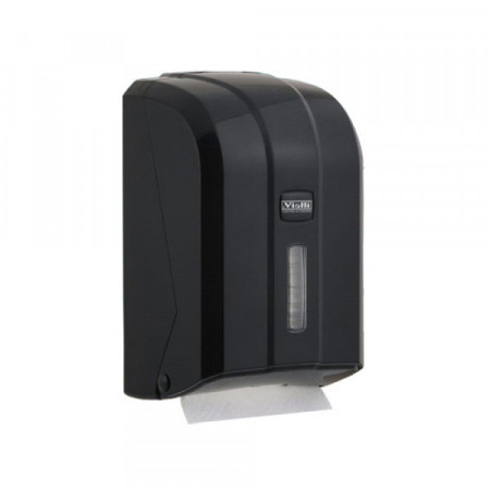 Vialli dispenzer za složivi toalet papir K6C crni ( G474 )
