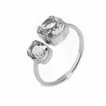 Victoria cruz blooming crystal prsten sa swarovski kristalima ( a4284-07ha )-1