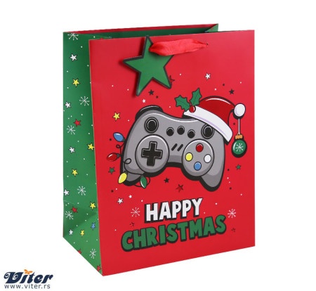 Viter novogodišnja kesa xmas gaming l ( X-34075-2 )