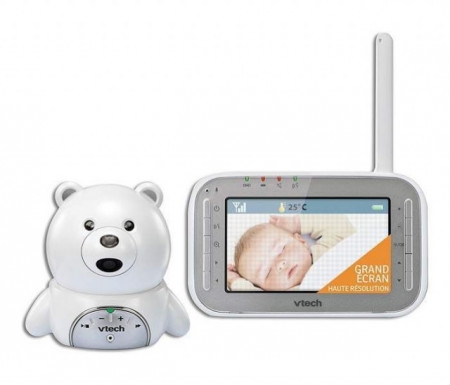 Vtech bebi alarm - video lcd (meda) ( BM4200 ) - Img 1