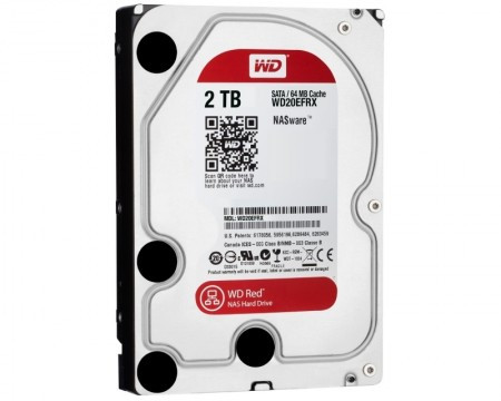 WD 2TB 3.5&quot; SATA III 64MB IntelliPower WD20EFRX Caviar Red - Img 1