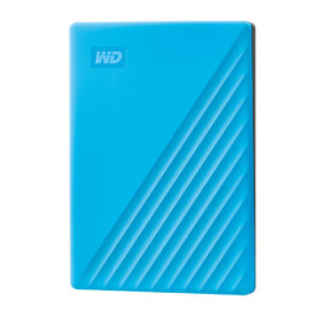 WD external HDD 4TB, USB3.2 Gen 1 My Passport, Sky Blue ( WDBPKJ0040BBL-WESN )