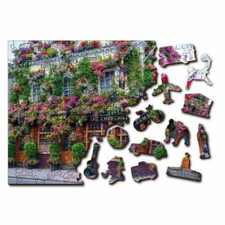 Wooden City drvene puzzle - London Pab M ( 502247 )