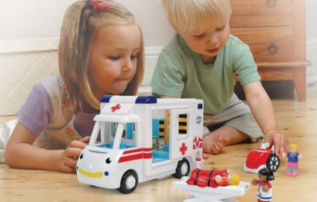 Wow igračka ambulantna kola Robins Medical Rescue ( A011024 ) - Img 1