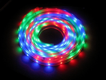 XLed Led traka RGB+W one row 60 Led dioda/m IP20,bez zastite 14.4W/m 10-12lm 5m kotur ( D-5050RGB-60-ET ) -1