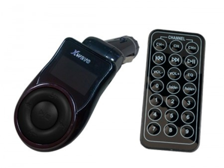 Xwave FM transmiter za kola LCD (MP3/MP4)/SDSlot/USB/Daljinski upravljac ( BT63 black ) - Img 1