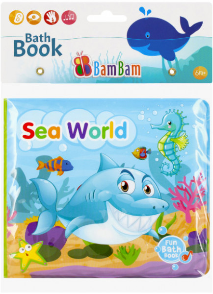 Zabavna knjiga za kupanje za decu ajkula ( 437089-P )