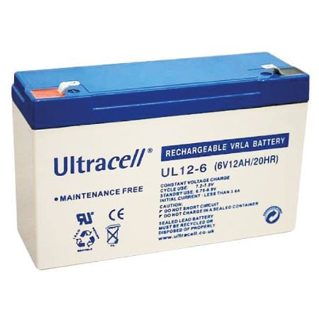 Žele akumulator Ultracell 12 Ah ( 6V/12-Ultracell )